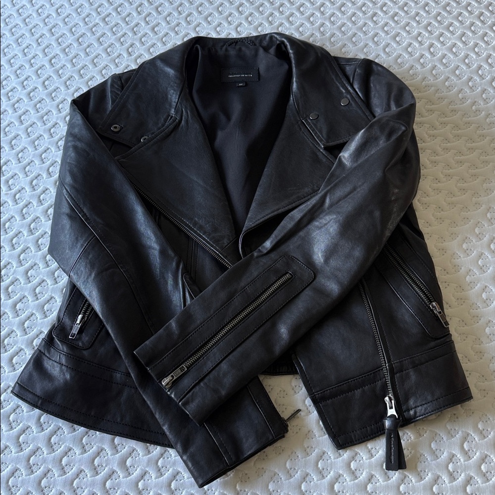 Mackage Black Leather Jacket